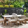 Tuinset 6-zits OLBIA met kussens Beige