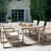 Tuinset 6-zits AZZANELLO Acaciahout Gebroken wit