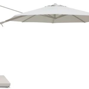 Camello Luna zweefparasol 3.5m S2 Excellent (incl. voet + hoes)
