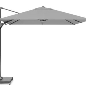 Platinum Voyager zweefparasol 2.7x2.7m T2 (incl. voet + hoes) light grey