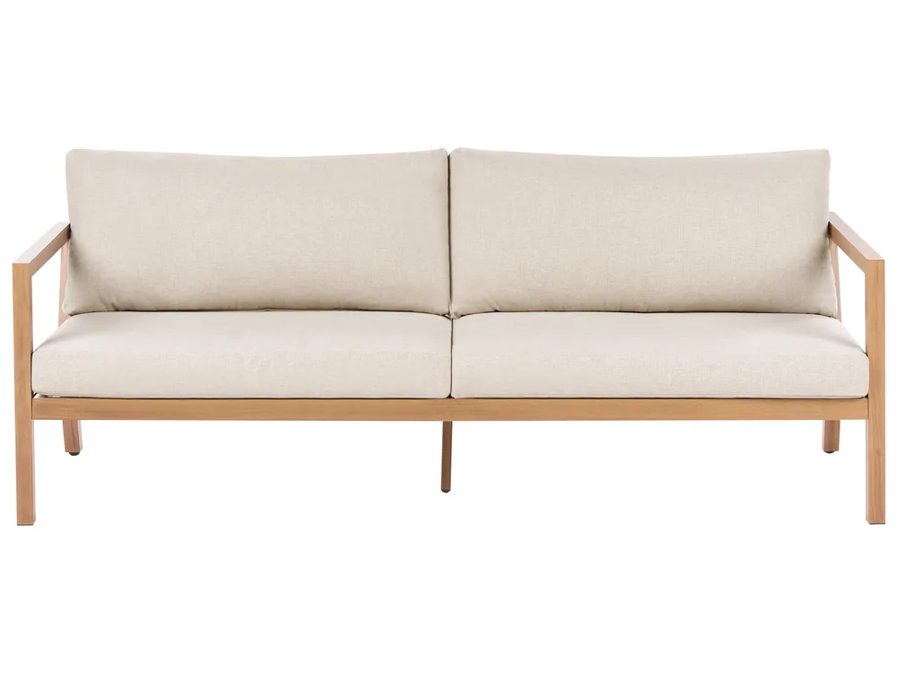 Loungeset met tafel 5-zits ONETA Metaal Lichtbruin - Afbeelding 5