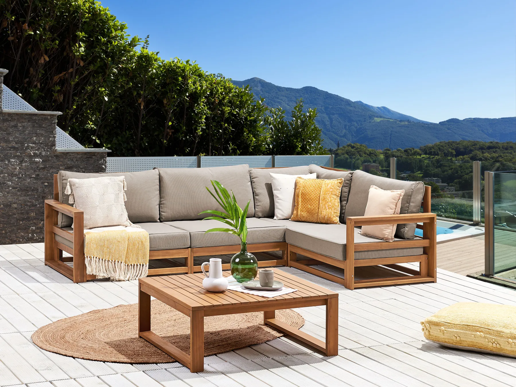 Tuin hoekloungeset TIMOR