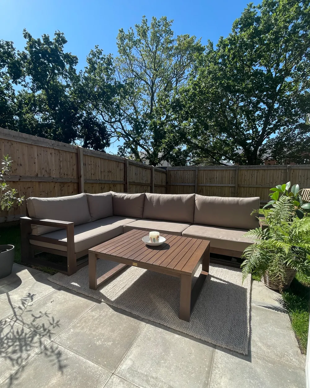 Tuin hoekloungeset TIMOR - Afbeelding 2