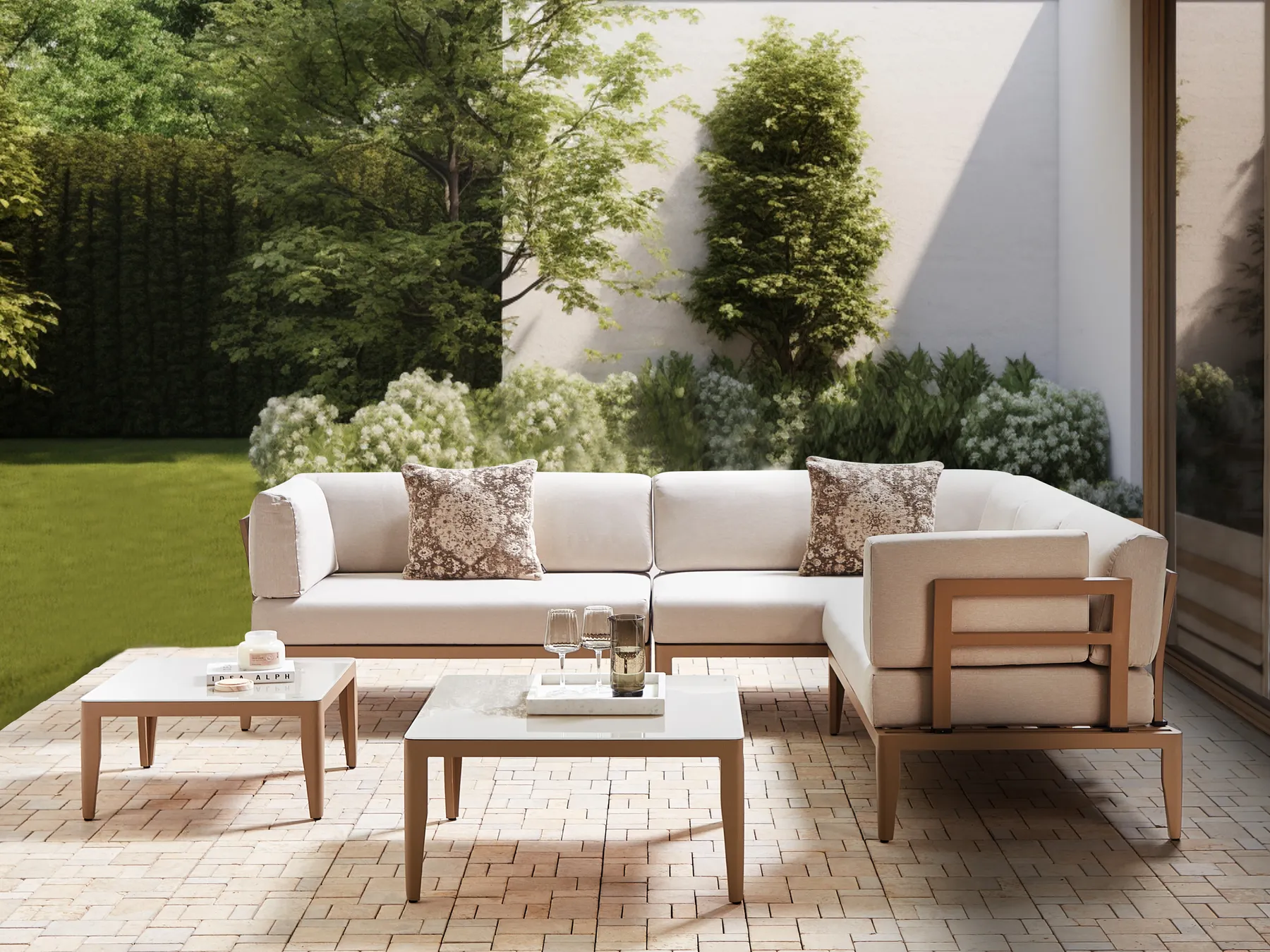 Tuin hoekloungeset RIMA III - Afbeelding 3