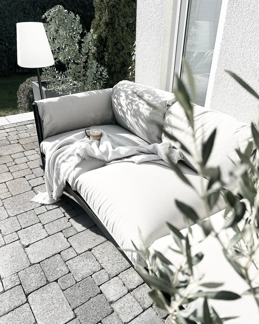 Tuin bankenset 5-zits ESPERIA Metaal Grijs - Afbeelding 3