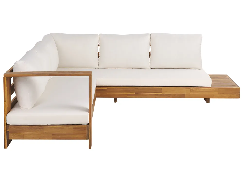 Tuin hoekloungeset met tafel 5-zits MARETTIMO rechtszijdig Gecertificeerd acaciahout Bruin - Afbeelding 2