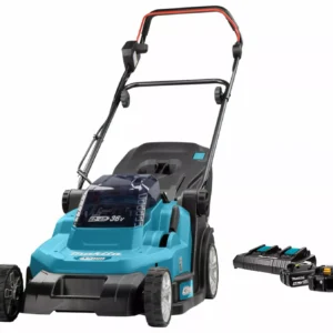 Makita DLM432CT2 36V (2x 18V) Li-Ion Accu Grasmaaier Set (2x 5.0Ah Accu) – 43 cm