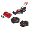 Milwaukee M18 F2LM46-802 FUEL 36V (2x 18V) Li-Ion Accu Zelfrijdende Grasmaaier Set (2x 8.0Ah Forge Accu) - 46cm