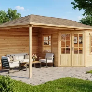 5-hoekig Tuinhuis Mosel