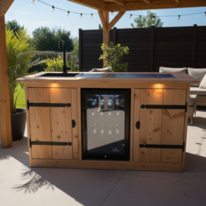 Buitenkeuken California – Luxe Buitenkoken met Geïntegreerd Comfort
