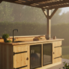 Buitenkeuken Brisbane – Luxe Buitenleven met Baropstelling en Dubbele Koelcapaciteit