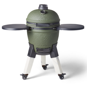 Moddern Kamado Groen incl. Zijtafels & Marble-look Poten