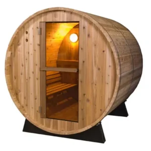 Fonteyn Barrelsauna 8 ft. Compleet | Rustic