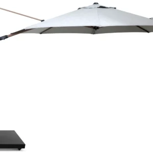Camello Luna zweefparasol 3.5m S2 Excellent (incl. voet + hoes)
