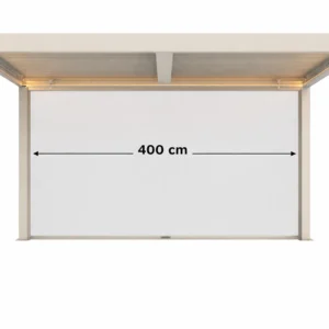 Alura Windscherm 400 cm sand