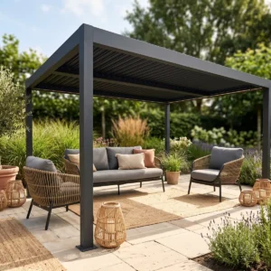 Camello Alura pergola 300x400 cm antraciet
