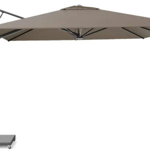 Platinum Beaufort premium zweefparasol 3.2x3.2m (excl.voet)