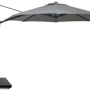 Camello Luna zweefparasol 3.5m S2 Excellent (incl. voet + hoes)