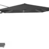 Platinum Challenger zweefparasol 3x3m T2 premium (excl. voet) faded black GLOW