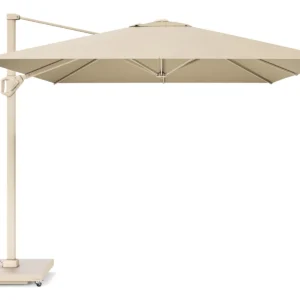 Platinum Challenger zweefparasol 4x3m T1 premium (excl. voet) sand frame/champagne