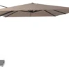 Platinum Challenger zweefparasol 4x3m T1 (excl voet) havana