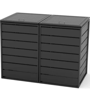 Aluminium Ombouw – AL2240 – 2 Kliko’s Containers – 7 kleuren – Aluminium – 240 Liter