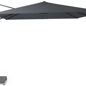 Platinum Challenger zweefparasol 4x3m T1 (incl. voet en hoes) faded black
