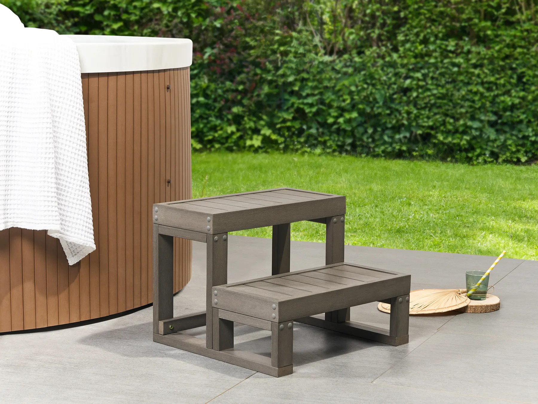 Hottub trap LIMAY Grijs - Afbeelding 3