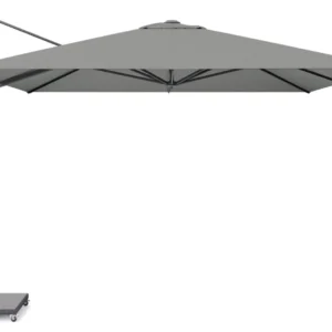 Platinum Challenger zweefparasol 3.5x3.5m T1 premium (incl. voet en hoes) manhattan