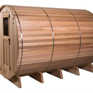 Fonteyn Barrelsauna 7+3 ft. Grandview Compleet | Rustic